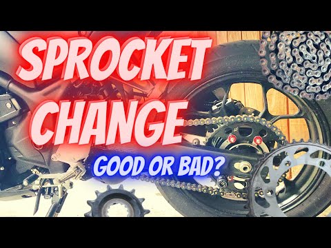 NOT a HOW TO: Yamaha MT-03 Sprocket Change? Did I RUIN It?!