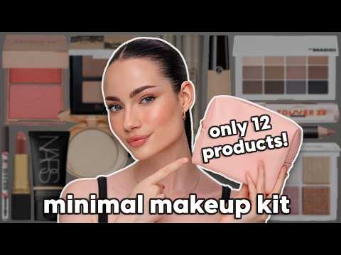 MY MINIMALIST MAKEUP KIT ✨ 3 Looks Using Only 12 Products! *tried & tested*