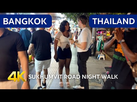 BANGKOK Thailand NIGHTLIFE 2023 🇹🇭 Sukhumvit Road