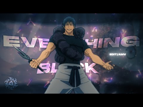 Everything Black - Toji VS Gojo | Edit/AMV