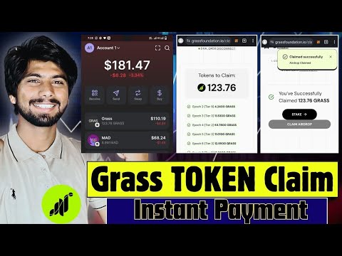 Grass Token Claim Today | how to claim grass airdrop, grass token airdrop