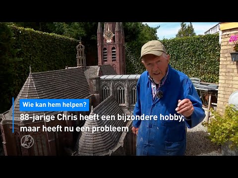 Chris (88) heeft bijzondere hobby, maar heeft nu een probleem... 🥹 | Hart van Nederland