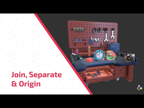 Blender Starter Kit Course - Join, separate & Origins