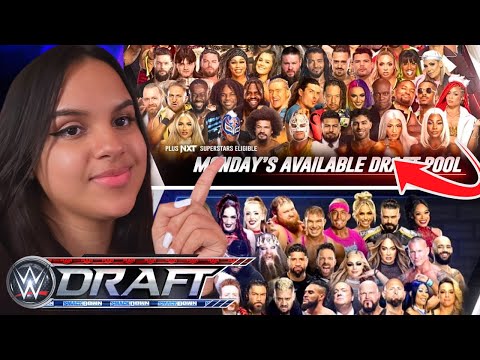 WWE DRAFT - MY PREDICTIONS FOR THE WWE DRAFT! WHO I WANT TO SEE GET CALLED UP & WHO I DON'T!!