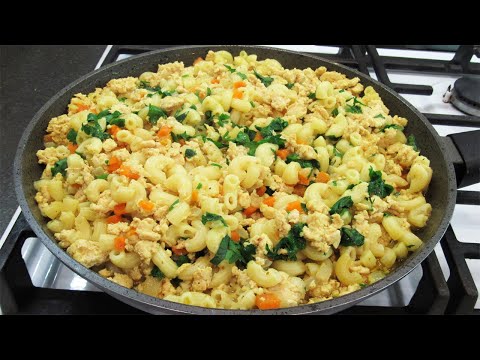 Ленивые МАКАРОНЫ по-ФЛОТСКИ в одной сковороде! Быстро и вкусно на ужин