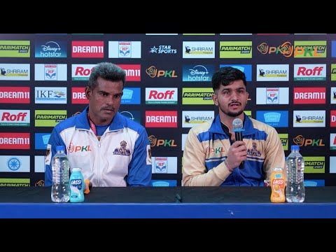 Aiming to end the season with a win - Nitesh Kumar | Press Conference: December 22 | PKL Season 11