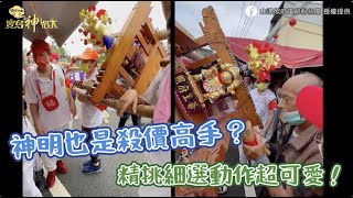 山邊媽祖先鋒官竟是殺價高手？照府王爺陪媽祖回宮還購物起來？一動作秒融化眾人…！ 【2022白沙屯媽祖進香】｜寶島神很大online