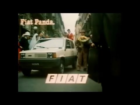 初代フィアット・パンダ 1980年代 CM イタリア語 Fiat Panda Spot Commercial