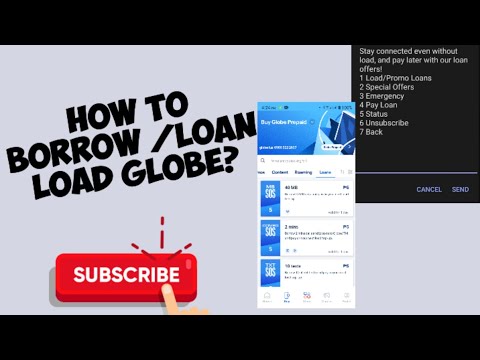 how to borrow/loan load globe?paano mangutang load globe?#utangloadglobe#borrowloadglobe