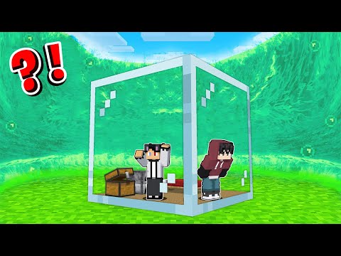 Epic ACID TSUNAMI vs GLASS DOOMS DAY Bunker in Minecraft!