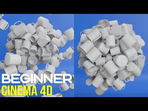 Cinema 4D Tutorial Beginner - Create Dynamic Animation in Just 8 Minutes