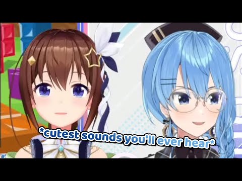 Suichan and Sora-chan make the cutest sounds ever...