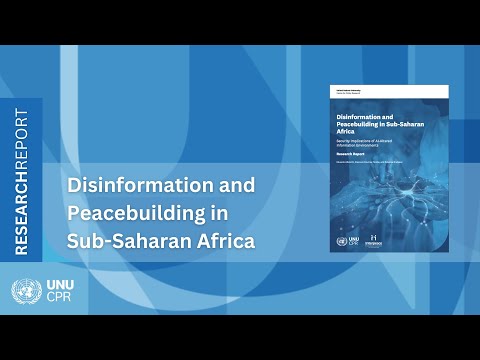 Disinformation and Peacebuilding in Sub-Saharan Africa