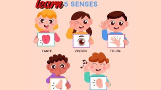 Five senses|| learn 5 senses with fun// 5 senses Nursary Rhymes|Educational video