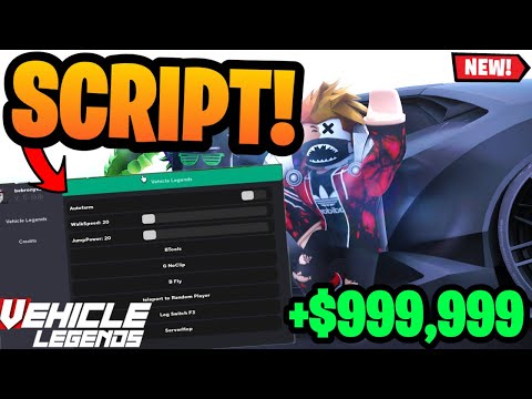 Roblox Vehicle Legends Auto Farm Script Pastebin 2023 | Roblox Vehicle Legends Script Hack Auto Farm