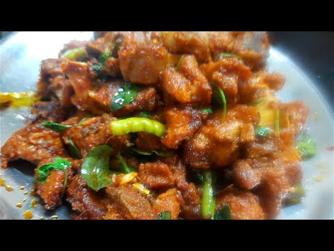 Mutton Fry  ఇలాచేస్తే ఒక్కటి కూడా వదలకుండా తినేస్తారు | Tasty Mutton Fry | How to Make Mutton Fry