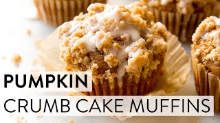 Pumpkin Crumb Cake Muffins | Sally's Baking Recipes