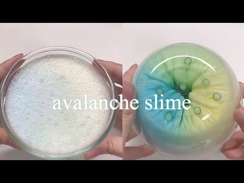 リベンジ失敗☃︎雪崩スライム⛷avalanche slime❄