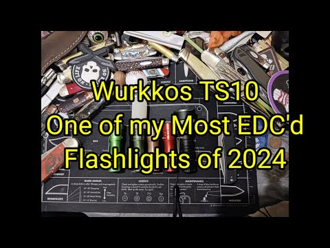 (1661) Wurkkos TS10🔦 One of My Most EDC'd Flashlights of 2024