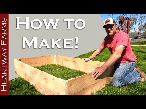 Create Your Own Raised Garden Bed For Less Than $25! Diy Guide Included