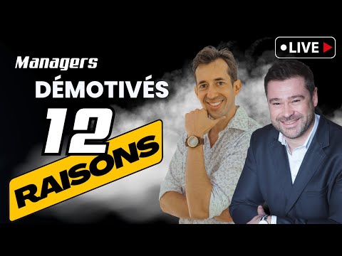 Les 12 causes de la DÉMOTIVATION des Managers