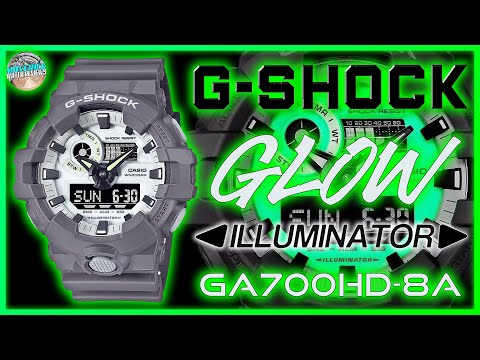 Fully Lumed Colorway! Is It Time For G-Shock To Retire This Series? G-Shock GA700HD-8A