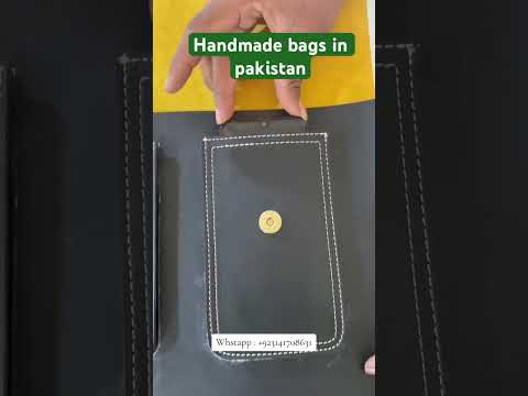 Handmade bags in Pakistan | him #bags #cover #stitching #bagsfactory #fashion #handbags #laptopbags