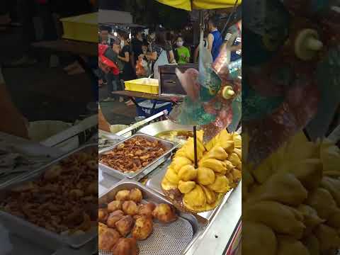 Malaysia Famous Street Food, JACK FRUIT FRITTERS #shorts #youtubeshorts #streetfood #foodasmr #asmr