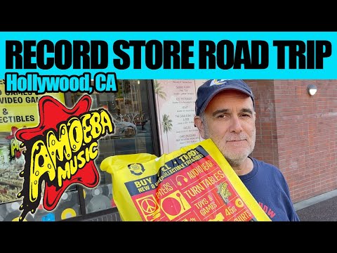 Record shopping at the NEW Amoeba (finally!) // record store // vinyl community @amoeba