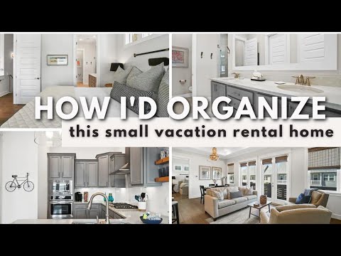 HOW I'D ORGANIZE THIS BLANK SLATE RENTAL HOUSE | Tips & Suggestions For Organizing A Small Home