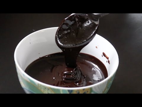 How to make chocolate syrup without chocolate/ chocolate sauce recipe