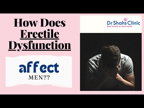 How does Erectile Dysfunction affect men? @DrShahDupesh