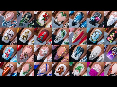 30 Best Christmas Holiday Nail Art Ideas🎄| Big Festive Nail Art Compilation