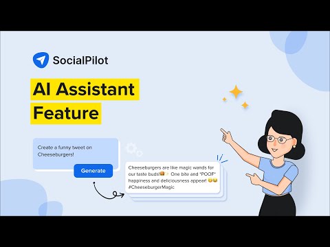 How to Create Engaging Social Media Posts Using the AI Assistant by SocialPilot?