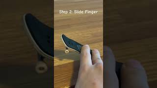 How to Ollie a fingerboard or Tech Deck #skate #skateboarding #teckdeck #fingerboard #tutorial