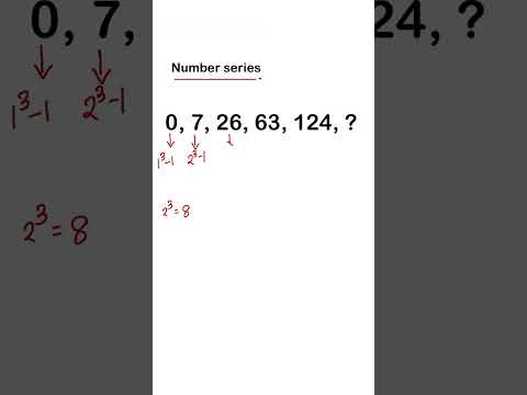 NUMBER SERIES | NMMS EXAM 2024 QUESTION  #newgenmath