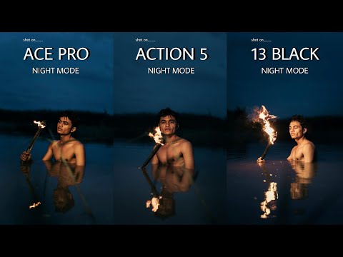 Insta360 ACE Pro 2 VS DJI OSMO ACTION 5 Pro VS GoPro Hero 13 BLACK | NIGHT MODE | Camera Test