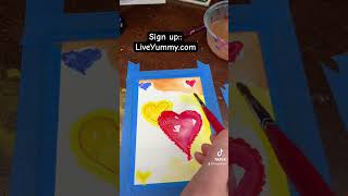 You’re invited to a valentine making party tomorrow #valentinesdaycardhandmade #make #handmade