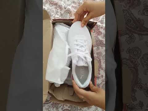 Puma sneakers for woman | white color 😍 #puma #pumashoes #viral #shorts #sneakers #pumaindia #women