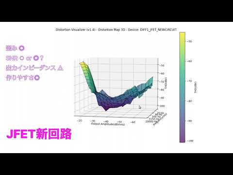 新しいJFETの低歪回路をさらに進めて行こう