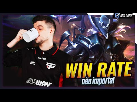 Quando o objetivo é JOGAR COM O QUE GOSTA, a WIN RATE é INSIGNIFICANTE! (Viktor gameplay)