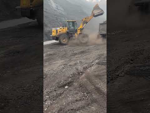 SEM ALM LIEBHERR WHEEL LOADED WORKS VIDEO #video #loader #working #reels #sem #liebherr #shorts #bs4