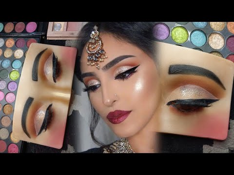 Step -by - Step Bridal Eye Makeup Tutorial for Beginners | Bridal Makeup | Bridal Makeup Tutorial |