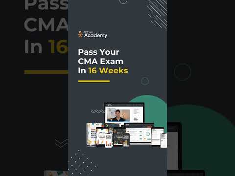 Pass Your CMA Exam In 16 Weeks