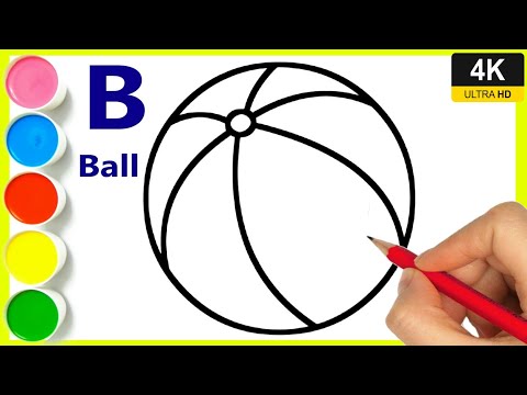 How to draw a ball || Ball drawing step by step || Easy Ball drawing || By Arya Drawing #balldrawing