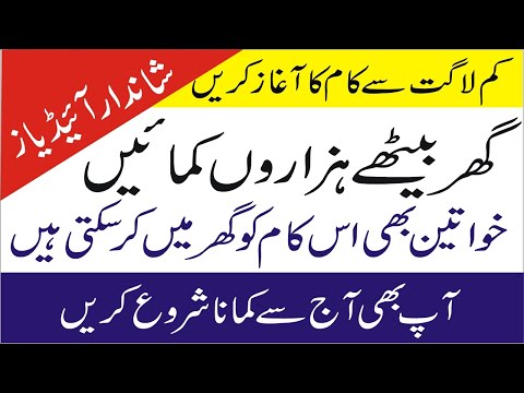 Small Business ideas in Pakistan with low investment in Urdu-Hindi | Smart Business Plan