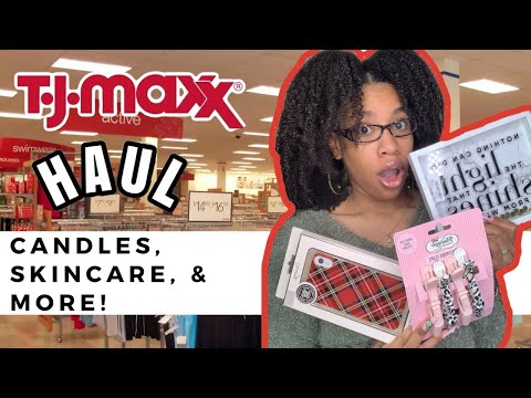 Random items you didn't know you needed...TJ MAXX HAUL 2020 | Candles, Skincare, & More OMG