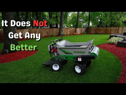 Level or Topdress Your Lawn With Ease | Earth and Turf 410SP Review