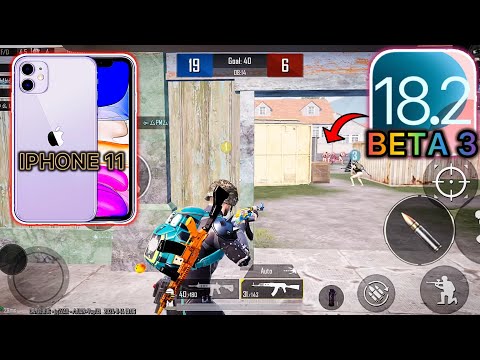 IOS 18.2 DEVELOPERS BETA 3 GAMING REVIEW ( BGMI )