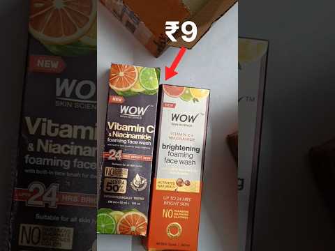 Wow Facewash Only ₹9 || LOOT AT ₹9 || #shorts #trendingshorts #wow